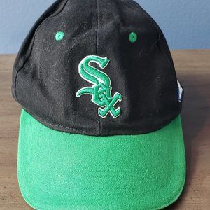 Chicago White Sox Hat Miller Lite Promo Black/Green Adjustable Strap Kick10